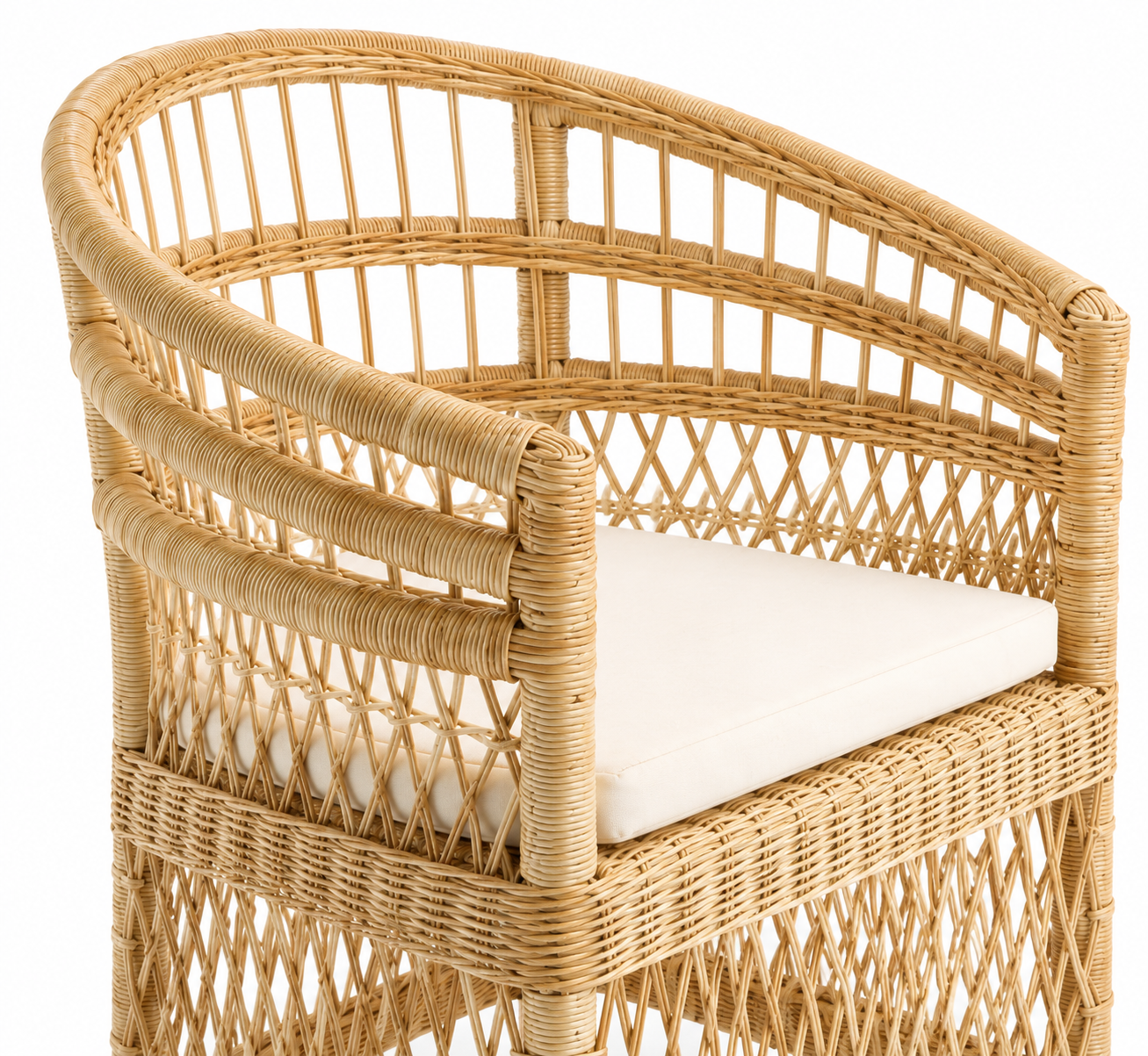 MILA RATTAN ARM CHAIR Thumbnail